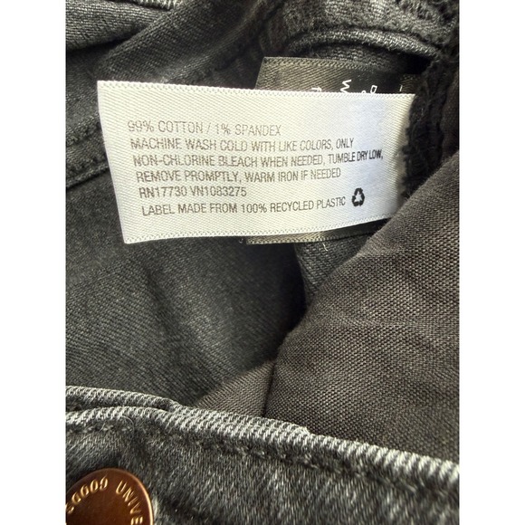 Universal Thread Women's High Rise Bootcut Jeans Black Size 14 Regular - Picture 4 of 5